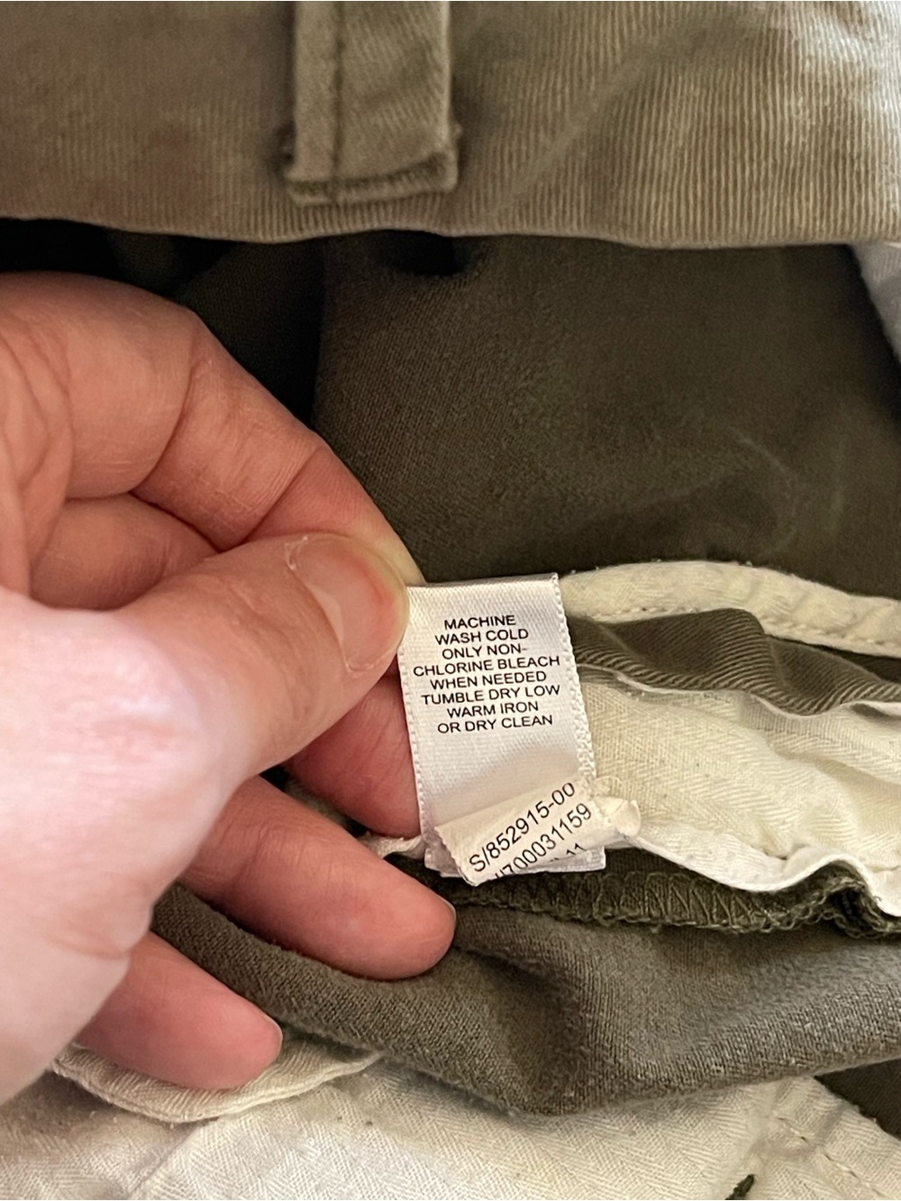 Banana Republic Olive Green Flare Leg Pants Women's Size 2 Stretch Chino Trouser - Picture 8 of 13